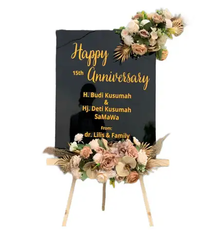 Papan Bunga Akrilik Rancabango